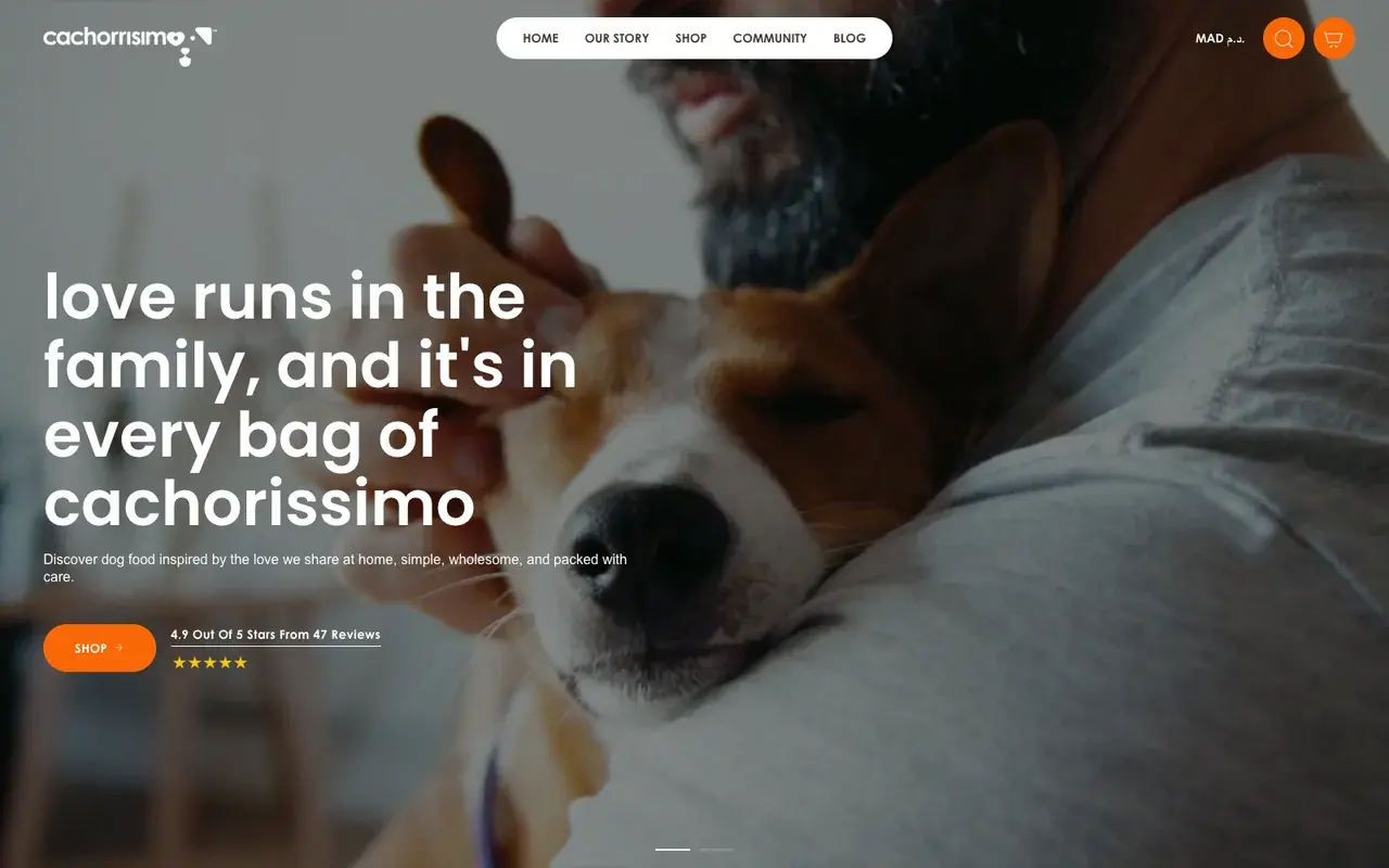 Cachorrisimo homepage