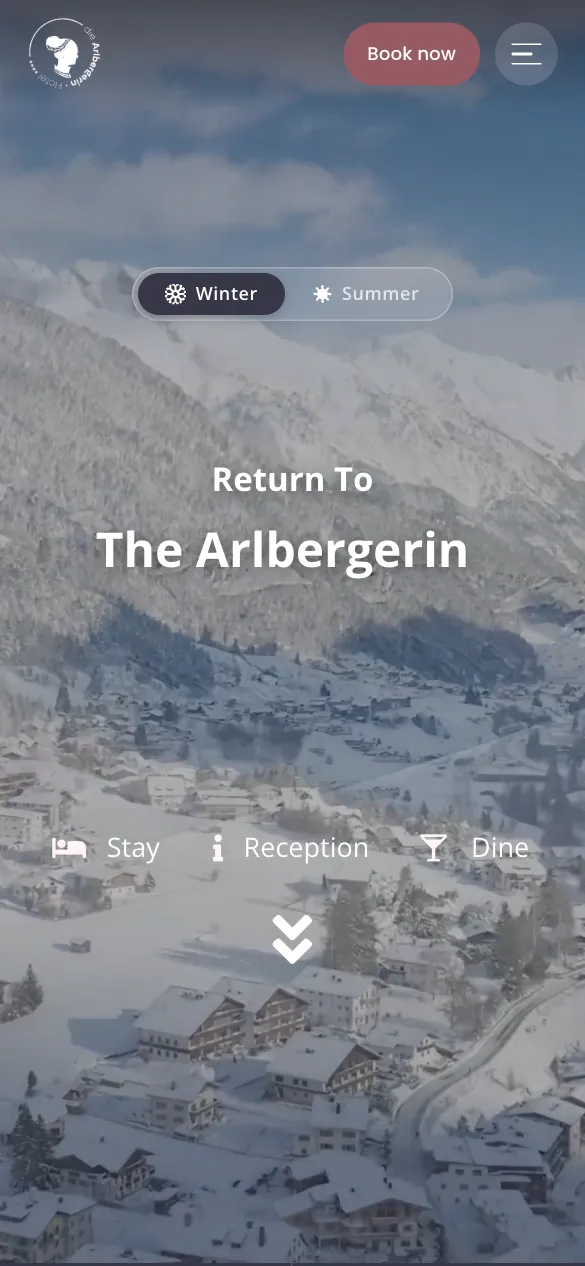 Die Arlbergerin on a phone