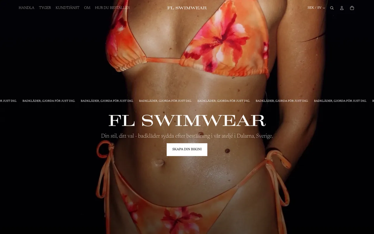 FL Swim homepage