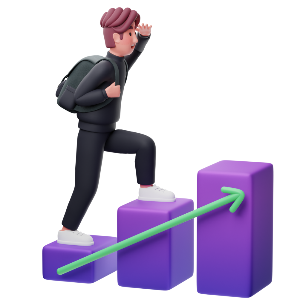 SEO 1 businessman looking for growth