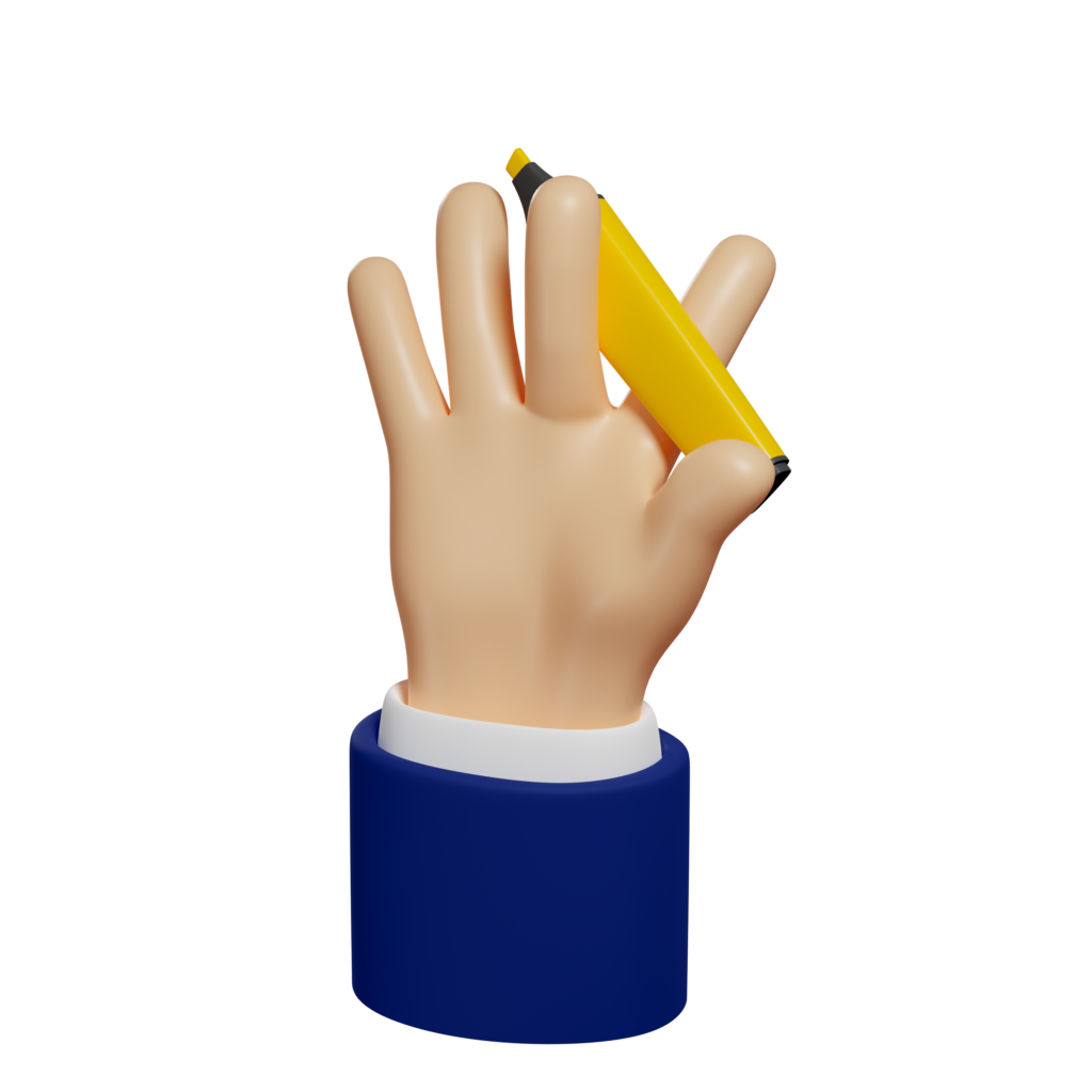 hand hold marker