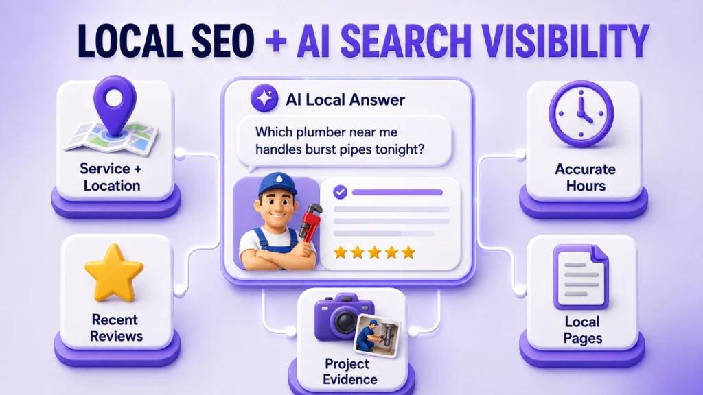 Local SEO for Plumbers: Win Google Maps and More Calls 4 local ai search visibility