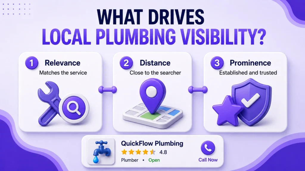 Local SEO for Plumbers: Win Google Maps and More Calls 1 How Google Decides Which Plumbers Appear in Local Search