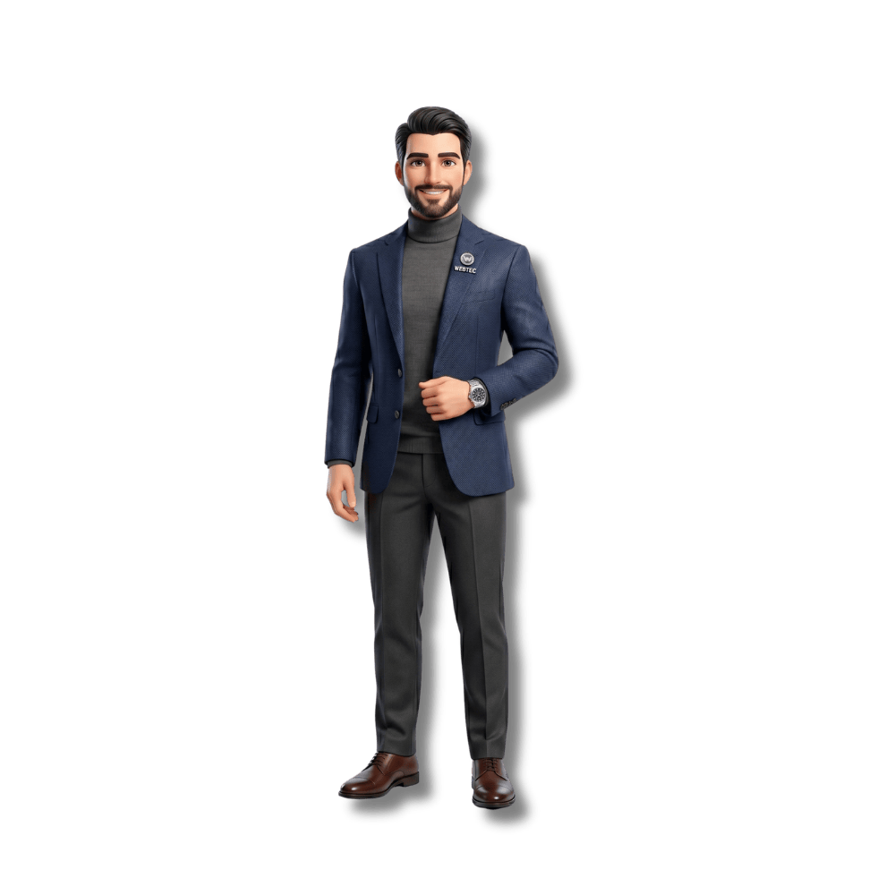 Redesign websites financial service character