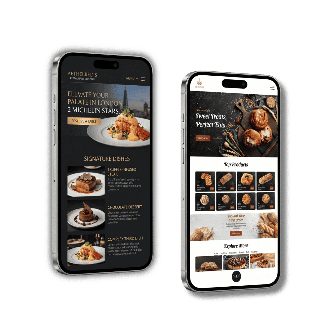 Restaurant Website Redesign