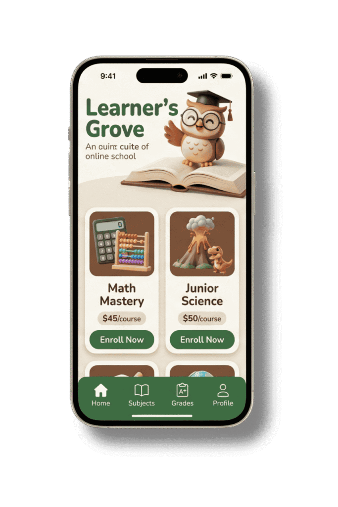 E-learning Boutique Website Concept by Webtec Agency