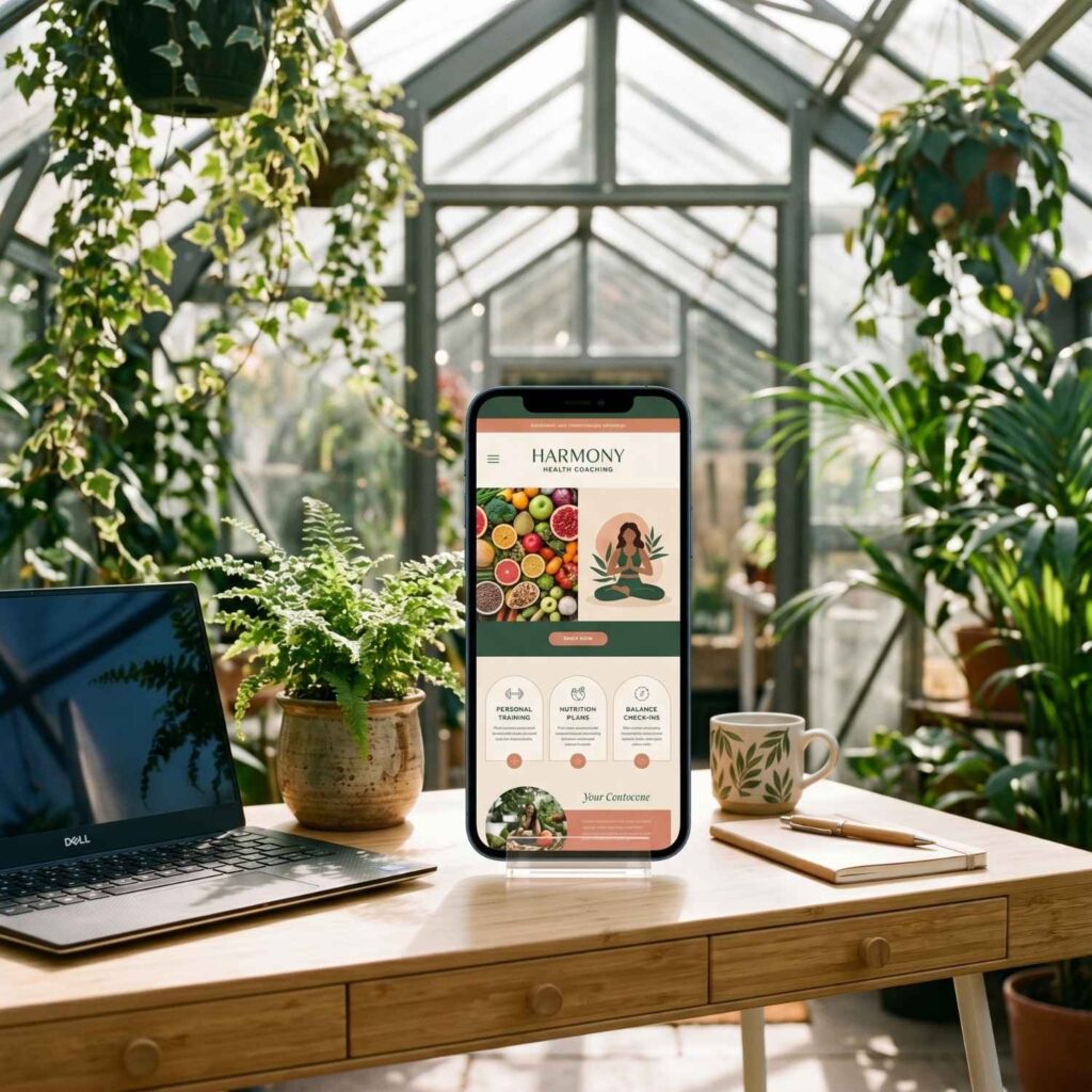Harmony Website Redesign concept by webtec