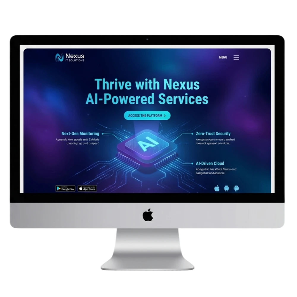 IT services website redesign webtec 1