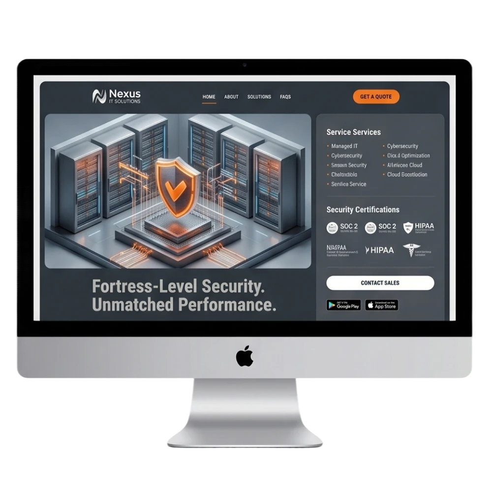 IT services website redesign webtec 3