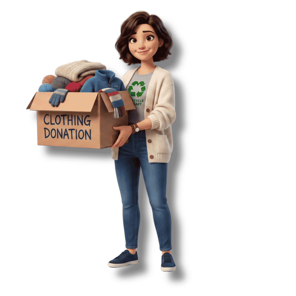 Non Profit clothing donation Website Redesign service by webtec agency