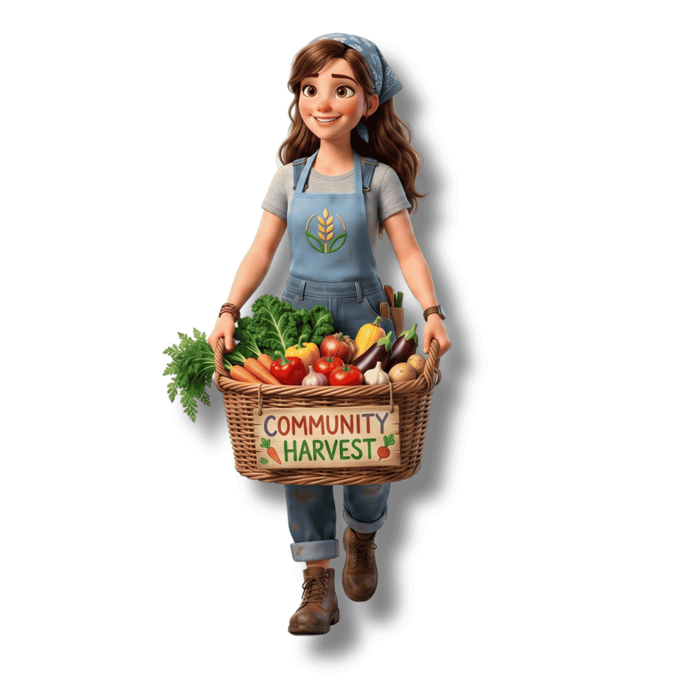 Non Profit community harvest Website Redesign service by webtec
