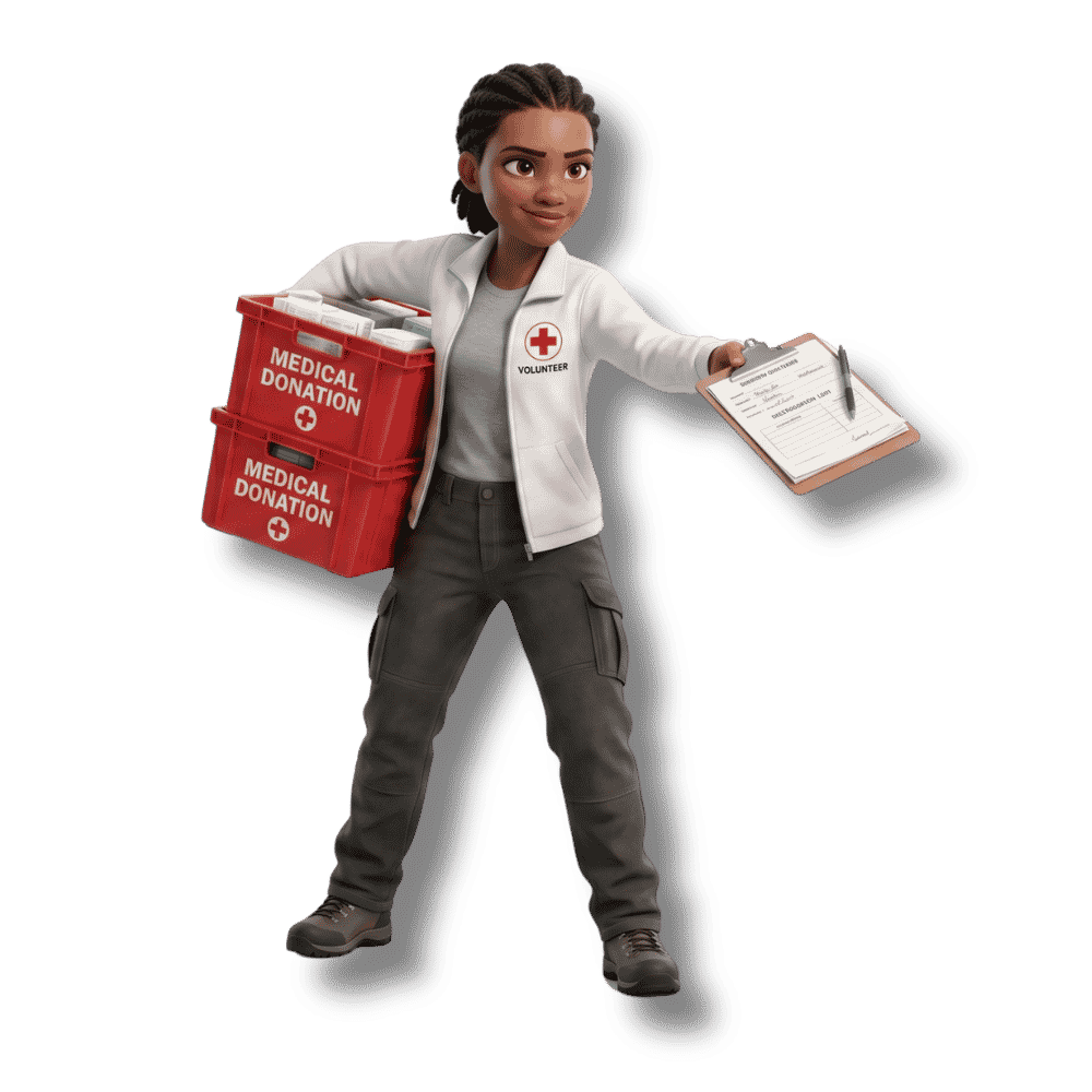 Non Profit first aid medical donation Website Redesign service by webtec