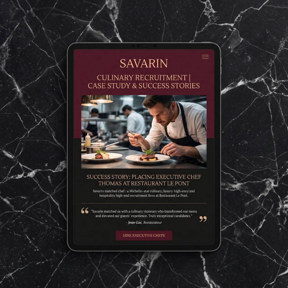 Specialised Recruitment agency website redesign