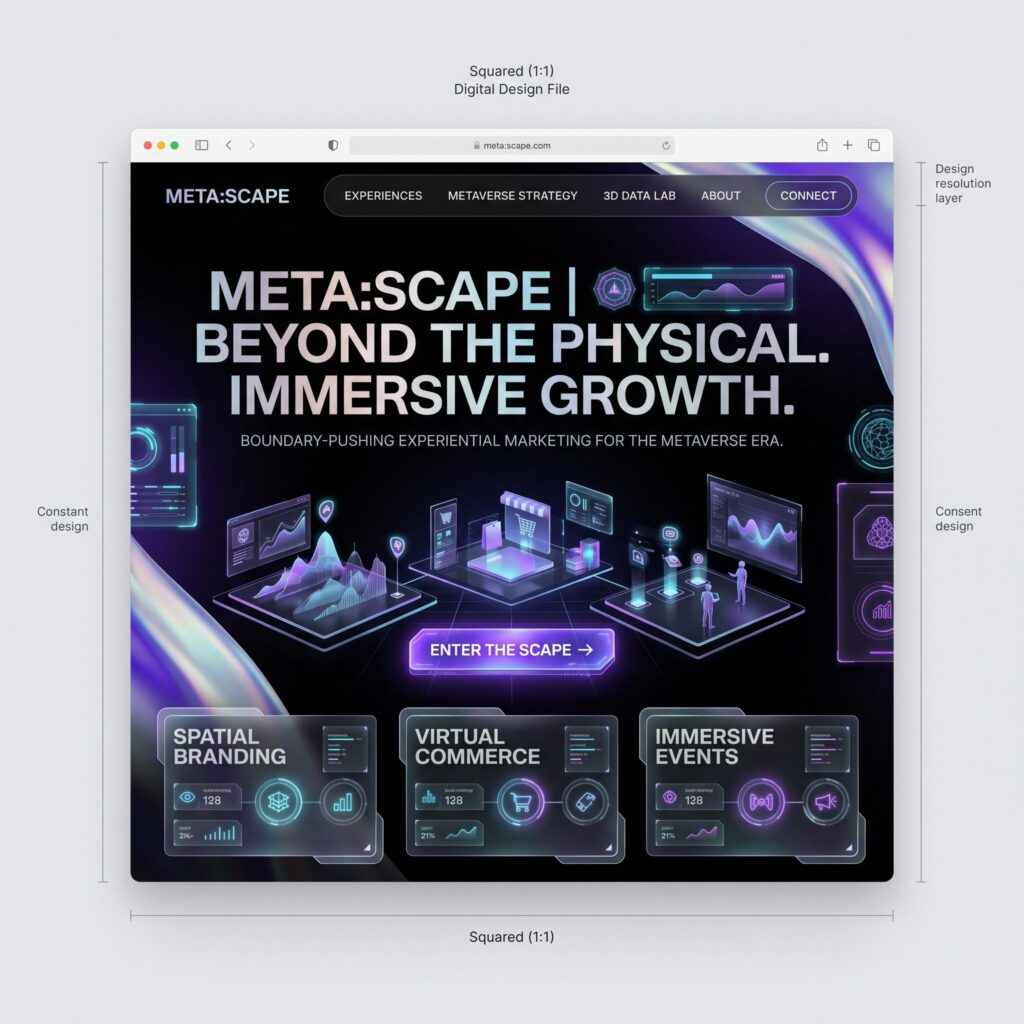 marketing agency website mockup made by webtec agency