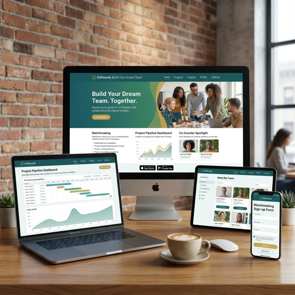 startup website redesign webtec 2