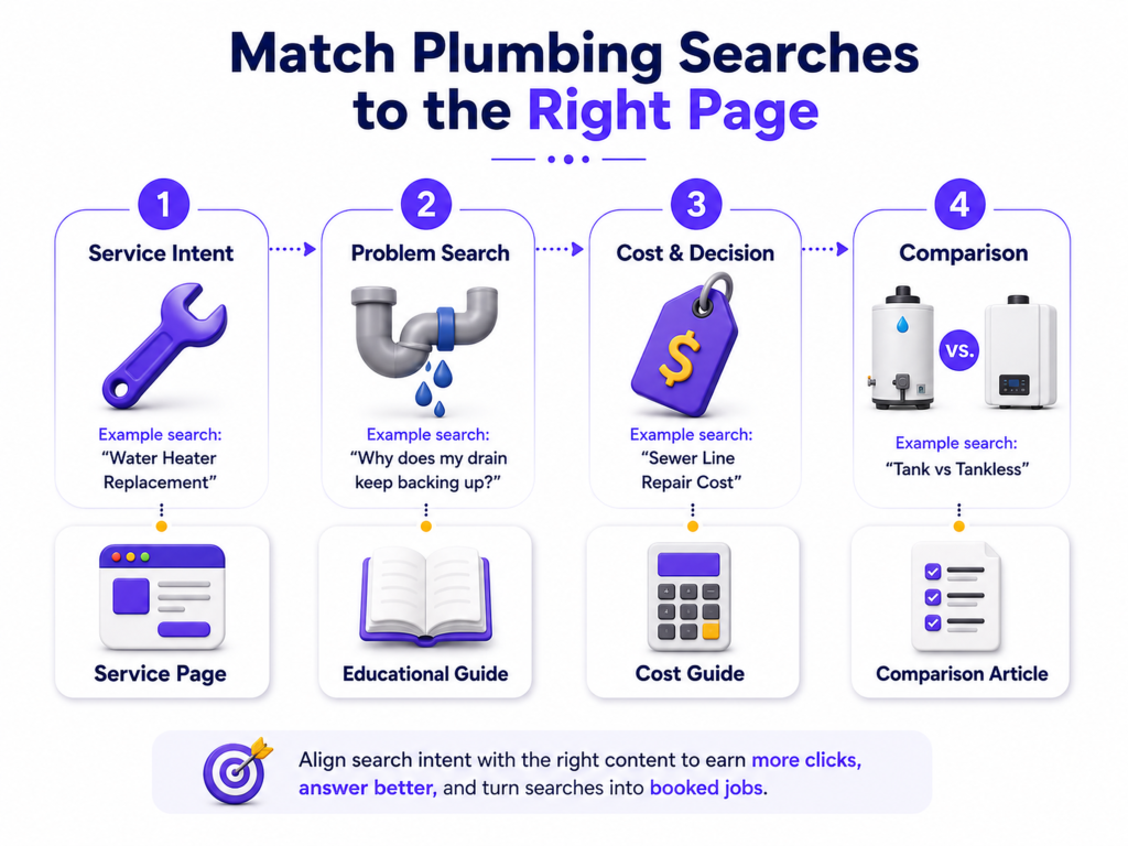 SEO for Plumbers: How Google's 2025 AI Revolution Changes Everything 2 Match Plumbing Searches to the Right Page