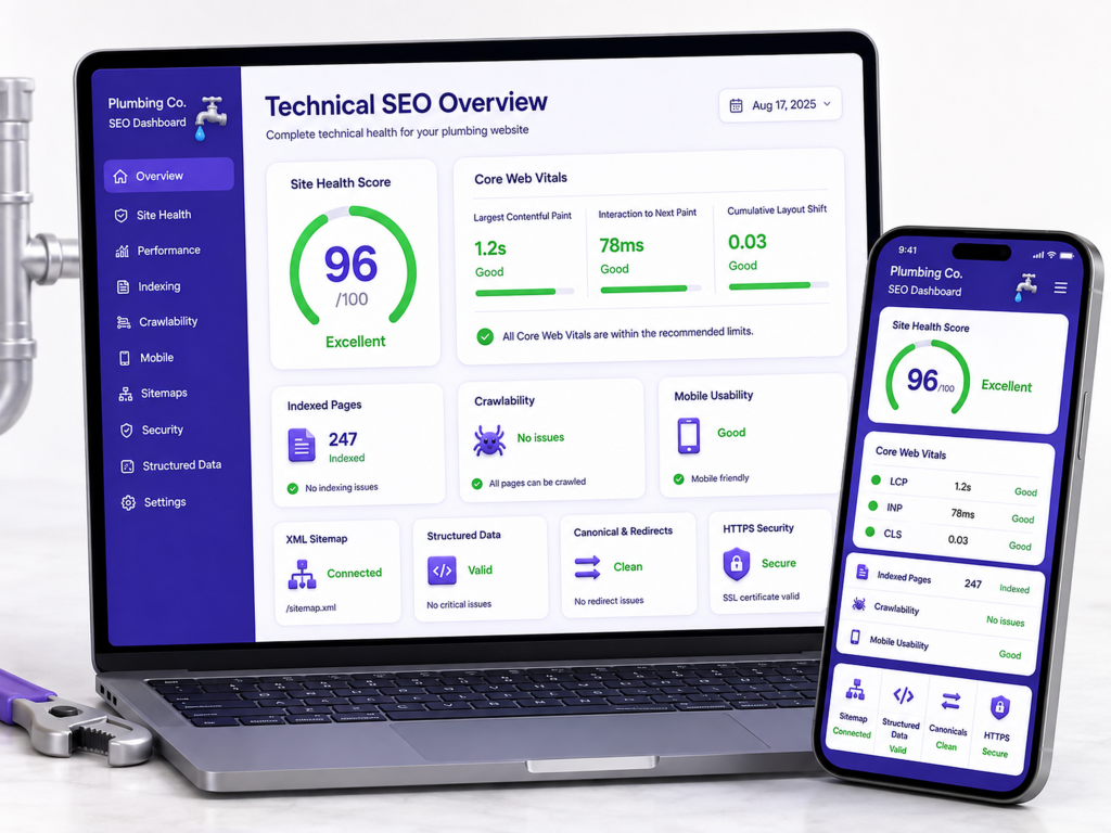 SEO for Plumbers: How Google's 2025 AI Revolution Changes Everything 3 technical seo for plumbing websites